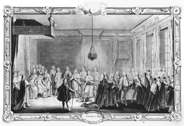 Der Empfang von König Ludwig XV.
